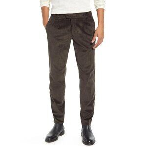 NWT Brax Pete Single Pleat Corduroy Trousers 42/34